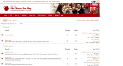 Desktop Screenshot of forums.thechineseteashop.com